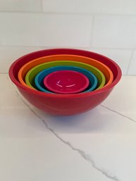 Set Of Five Mixing Bowls