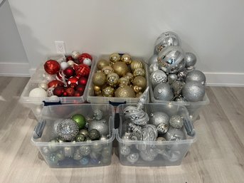 HUGE Lot Of Christmas Tree Balls