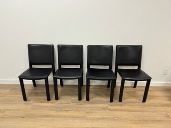 Set Of 4 Room & Board Madrid Dining Chairs