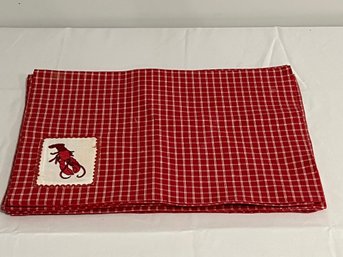 Set Of 8 Red Lobster Place Mats
