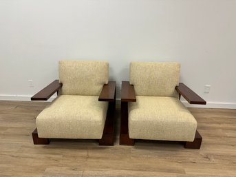 Pair Of Ralph Lauren Bryant Chairs