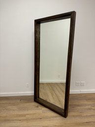 Rustic Wood Framed Mirror