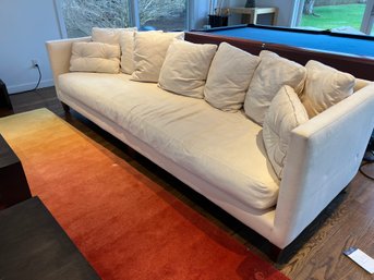 Crate & Barrel Cream Colored Couch