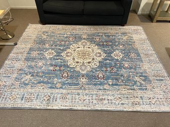 Real Life Blue Area Rug