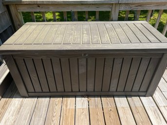 Keter Large Outdoor Storage Deck Box  #1 Of 2