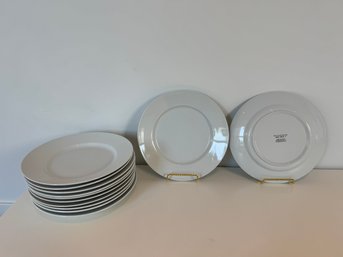 Set Of 12 Pottery Barn Great White 2 Plates