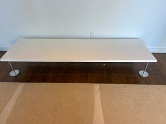 White Modern Low Coffee Table