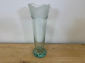Stephen Schlanser 1992 Glass Signed Vase