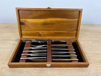 Wusthof Carving Set With 8 Steak Knives