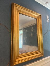 Large Antique Gold Gilt Mirror
