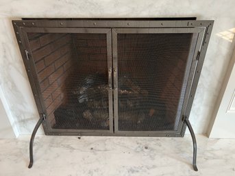 Metal Fireplace Screen