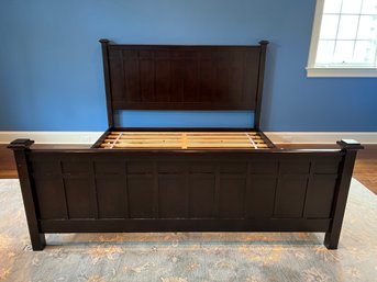 Crate And Barrel King Size Bed Headboard  & Footboard