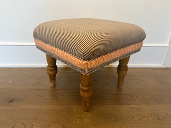 Upholstered Square Ottoman Stool
