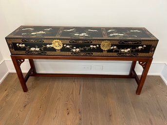 Thomasville Chinoiserie Inspired Console Table