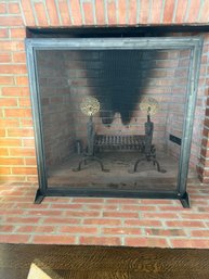 Iron Fireplace Screen