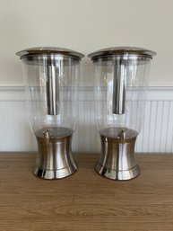 Set Of 2 Drink Beverage Dispensers 25 Tall