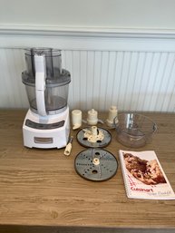 Cuisinart 12 Cup Food Processor With Attachments