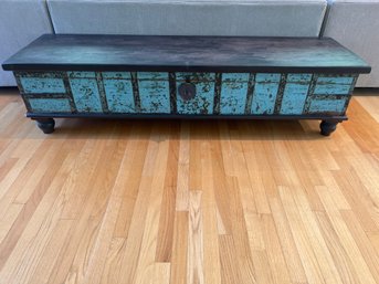 Antique Painted Distressed Chest