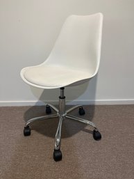White Modern Desk Chair