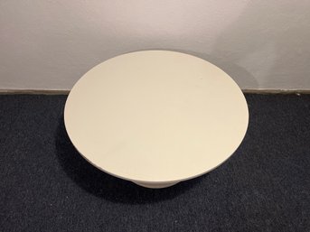 White Round Ikea Table
