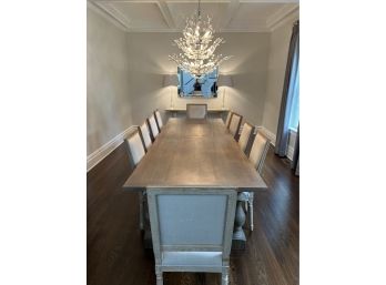 Restoration Hardware Dining Table And Dining Chairs