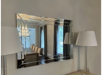 Classic Beveled Rectangular Mirror From Nieman Marcus