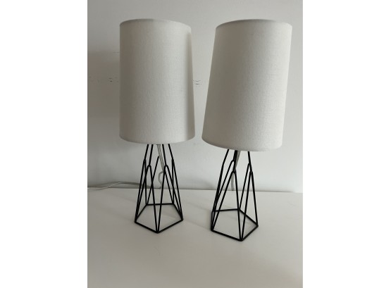 Pair Of Small Table Lamps
