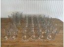Large Lot Of Everyday Drinking Glasses