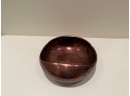Decorative Modern Nambe Copper Metal Bowl
