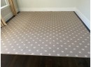 Beige And White Star Area Rug