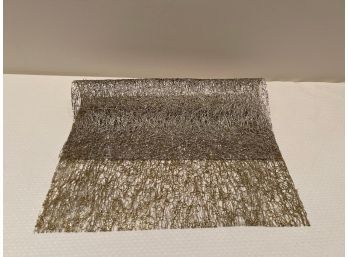 Set Of  11 Silver And Gold Reversible Place Mats