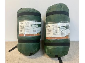 Set Of 2  Stansport Redwood Sleeping Bags