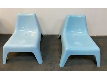 Blue Ikea Kids Outdoor Chairs