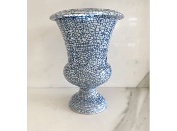 Chelsea House Blue And White  Vase Urn