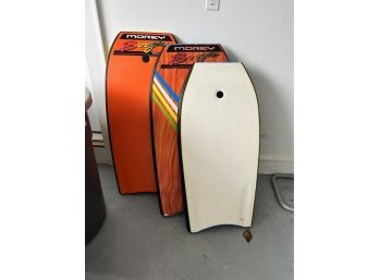 Lot Of Three Boogie Boards