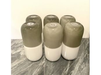 Set Of 6 Jonathan Adler Glass Carafe With Cup