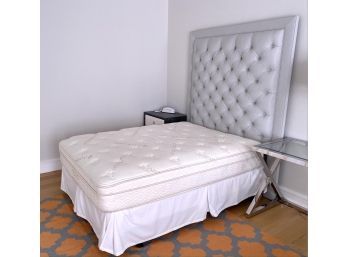 Beautiful Full Size Upholstered Bed With Mattress (2 Of 2)