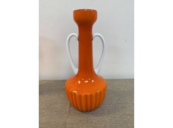 Orange Empoli Vase Medium