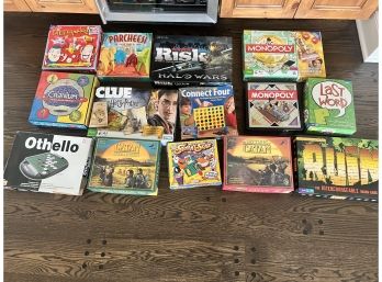 Assorted Lot Of 14 Board Games