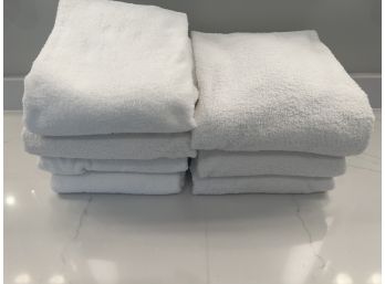 Set Of Calvin Klein White Large Towels