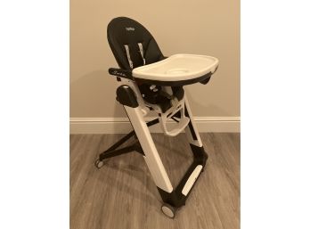 Peg-Perego Siesta Black And White High Chair (1 Of 2)