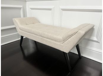 Modern Upholstered Tufted Bench