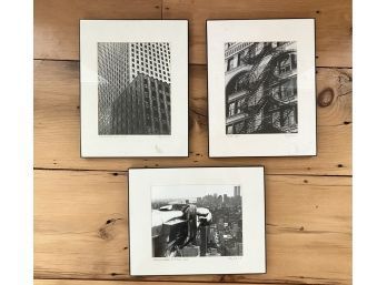 Set Of 3 NYC Photographs Aki Davis
