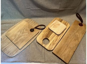 Lot Of Wood Cutting Boards
