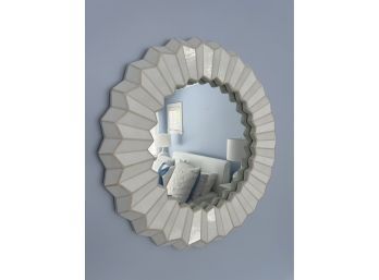Serena & Lily Mosaic White Decorative Mirror