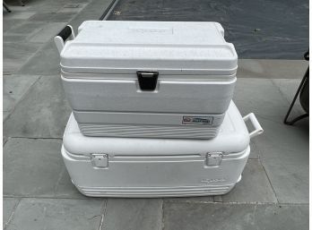 TWO Outdoor Coolers