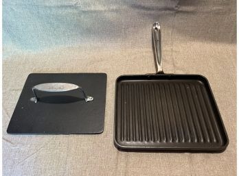 All-Clad Grill Pan With Press