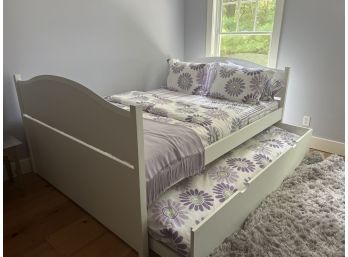 Custom Queen Bed With Trundle