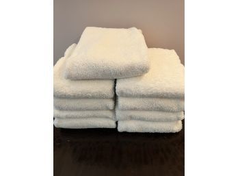 Set Of 9 Lands End Hand Towels