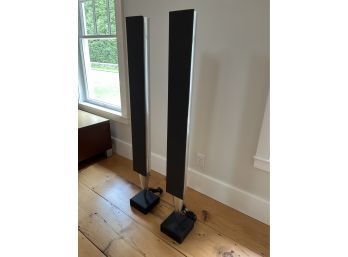 Bang And Olufsen BeoLab Set Of TWO Standing Speakers 49.5 Tall